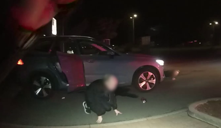 Muž měl s sebou i partnerku.