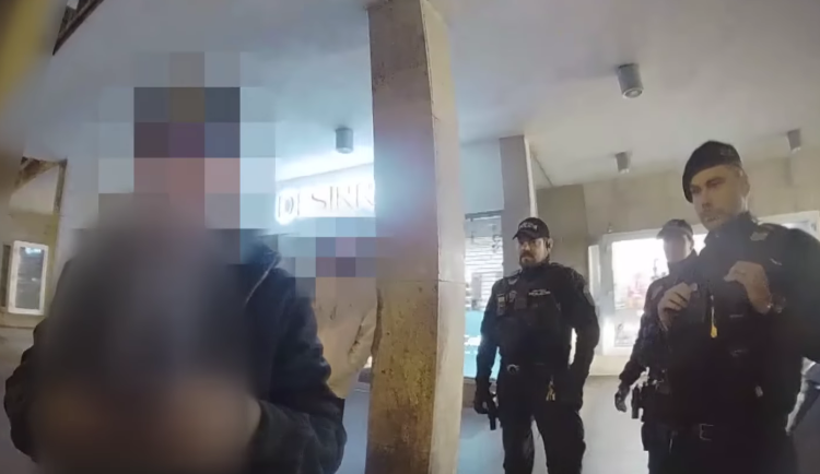 Nesnáším vás všechny, zm*di zku*vení. Opilec močil na veřejnosti, pak napadal strážníky