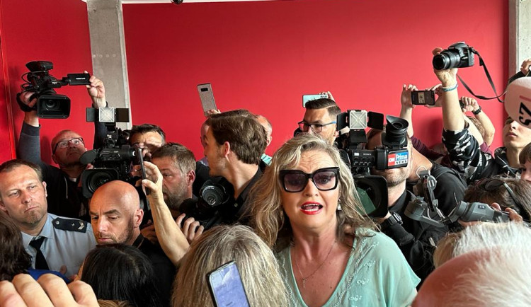 Jana Peterková u soudu.