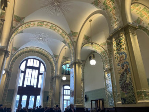 Správa železnic otevřela nově opravenou Fantovu budovu na hlavním nádraží