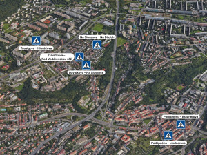 Praha 8 plánuje bezpečné přechody. Má jich být nejvíc za posledních dvacet let