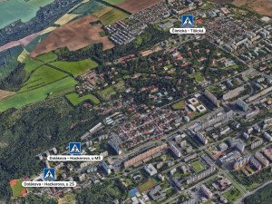 Praha 8 plánuje bezpečné přechody. Má jich být nejvíc za posledních dvacet let