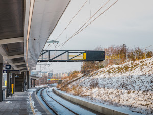V zastávce Rajská zahrada budou vlaky ve špičce zastavovat po 10 až 15 minutách