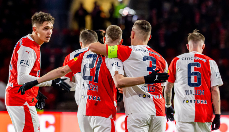 Slavia vyhrála nad Mladou Boleslaví 2:0. Nyní ztrácí pět bodů na Spartu