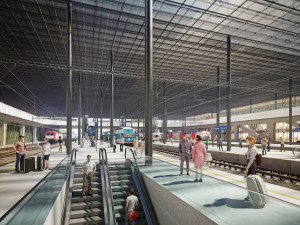 Oprava nádraží na Smíchově za 4,14 miliardy korun začne počátkem příštího roku