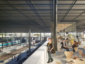 Oprava nádraží na Smíchově za 4,14 miliardy korun začne počátkem příštího roku