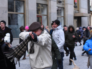 Den švihlé chůze. Tradice inspirovaná Monty Python