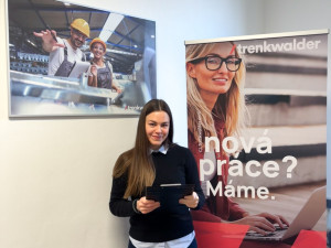 Marketingová manažerka Trenkwalder s novým firemním vizuálem