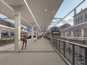 VIDEO: Na Masarykově nádraží zahájili přestavbu, hotovo bude za čtyři roky