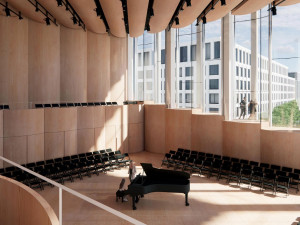 Architekti dopracovali studii Vltavské filharmonie, předají ji v únoru. Stavět se začne za tři roky