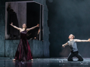 Představení Tristan a Isolda.