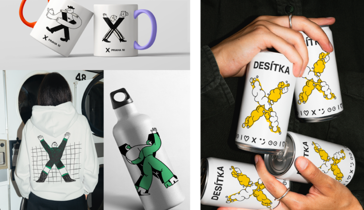 Praha 10 si vybrala novou vizuální identitu. Komunikovat bude přes římskou číslici X