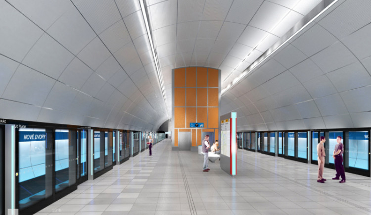 Praha upraví podobu plánované stanice metra D Nové Dvory