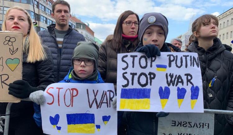 Přinášíme přehled akcí, které se v Praze konají k výročí dvou let války na Ukrajině