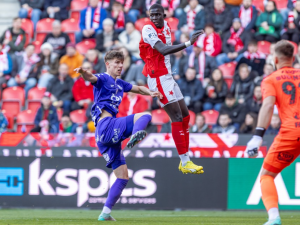 Chytil zajistil Slavii vítězství hattrickem. Zvládl to za osm minut