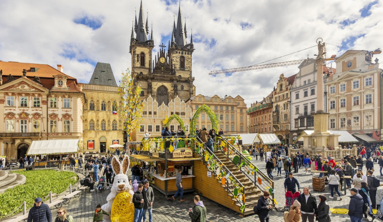 Velikonoün° trhy Staromōstskā n†mōst° 2023 4, Foto Jaroslav Vnenü†k