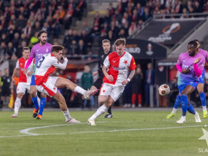Slavia opět v oslabení podlehla Milánu i doma a po porážce 1:3 v Evropské lize končí
