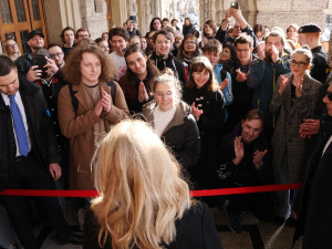 Slovenská prezidentka Čaputová uctila památku obětí střelby na Filozofické fakultě v Praze