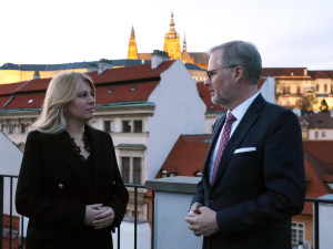 Slovenská prezidentka Čaputová uctila památku obětí střelby na Filozofické fakultě v Praze