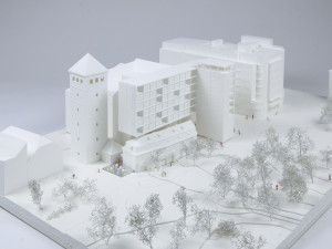 V Revoluční vyroste levitující bytový dům s pasáží