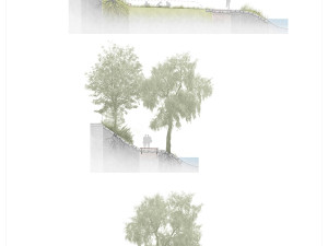 VIZUALIZACE: Podél Vltavy v Praze 8 vybudují cyklostezku a rekreační plochy, stavět se začne na podzim