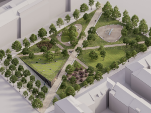 V Bubenči vyroste nový pomník Pražského povstání, jeho účelem je kromě symboliky také funkčnost veřejného prostoru