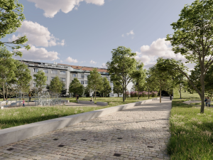 V Bubenči vyroste nový pomník Pražského povstání, jeho účelem je kromě symboliky také funkčnost veřejného prostoru