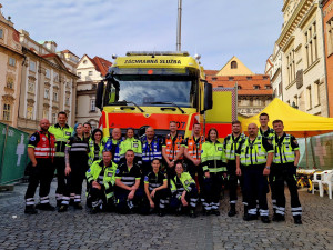Záchranáři na pražském maratonu ošetřili přes padesát lidí, čtyři skončili v nemocnici
