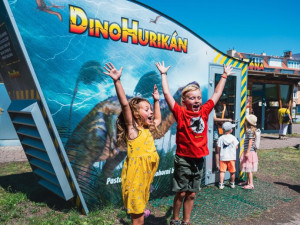DinoPark v Praze na Harfě nabízí mnohem víc než jen modely dinosaurů