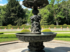 Na Hradě opět hraje Zpívající fontána. Kvůli poškození nefungovala skoro dva roky