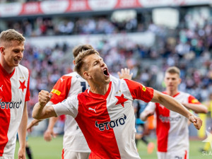Fotbalisté Slavie porazili Plzeň 3:0 a udrželi naději na zisk ligového titulu