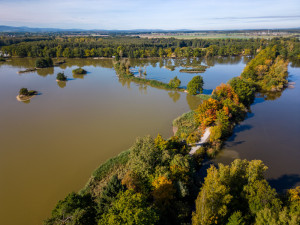 Nedaleko jsou například Vrbenské rybníky.