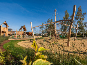 O moderní bydlení ve Čtyřech Dvorech je velký zájem, polovina z více než 200 bytů je již prodaná