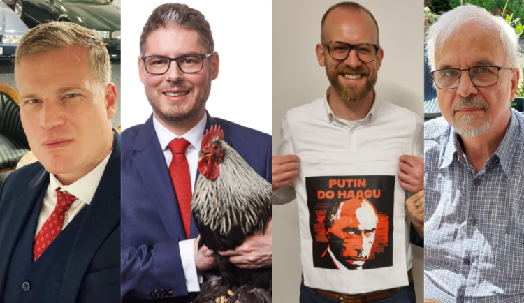 Závodník, diplomat, starosta a psychiatr. Prahu bude v Evropském parlamentu reprezentovat nesourodá čtyřka