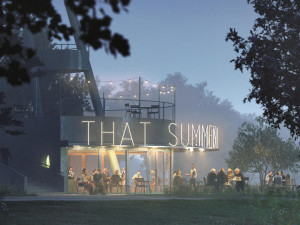 VIZUALIZACE: Podívejte se, jak bude vypadat rozhledna s restaurací v Malešickém parku