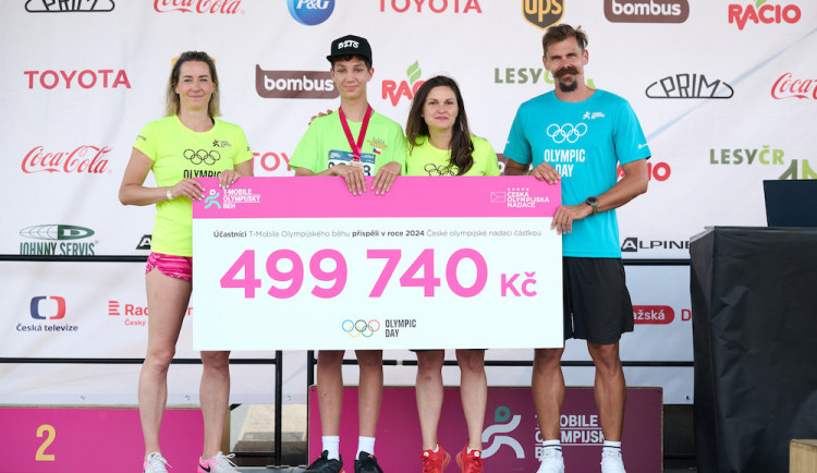 Rekordních 68 tisíc dětí na startu. Olympijský běh opět rozhýbal Česko