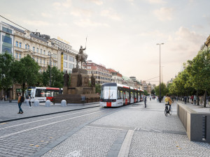 ANKETA: Za tři roky se vrátí tramvaje do horní části Václavského náměstí. Primátor je skeptický, co na projekt říkáte vy?