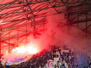 Obě fotbalová pražská 'S' musí zaplatit pokutu za pyrotechniku na stadionech