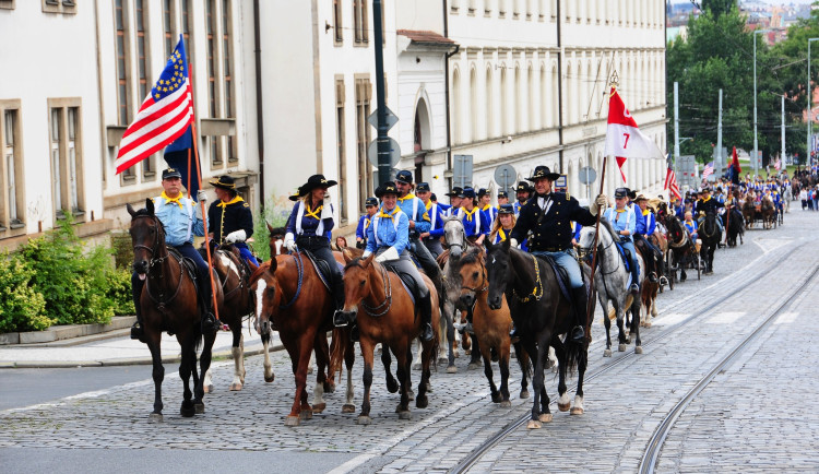 Průvod v minulém roce