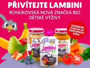 Rohlik.cz představuje Lambini BIO. Novou privátní značku dětské výživy s certifikací Demeter