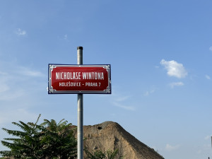 Slavnostní otevření ulice Nicholase Wintona