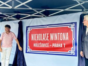 Nová ulice spojující Letnou a Holešovice nese jméno hrdiny Nicholase Wintona