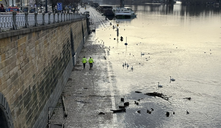 Praha se připravuje na možné povodně, městské lesy začaly upouštět vodu