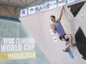 Adam Ondra na Letné neobhájil loňské stříbro v boulderingu. Roli sehrálo bolavé rameno