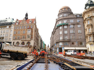 Tramvaje se na pražské Václavské náměstí vrátí v sobotu 28. září ráno