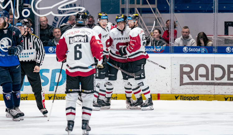 Hokejisté Sparty po dvou porážkách vyhráli v Plzni 5:0