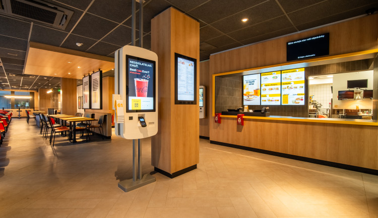 Pražské restaurace McDonald's prochází modernizací