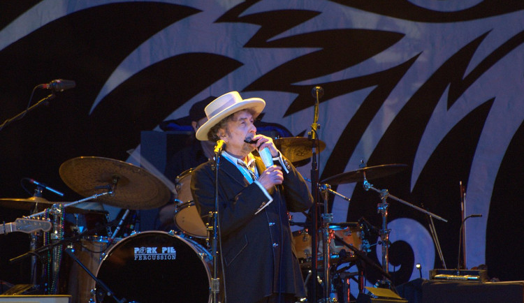Bob Dylan na koncertě v roce 2011