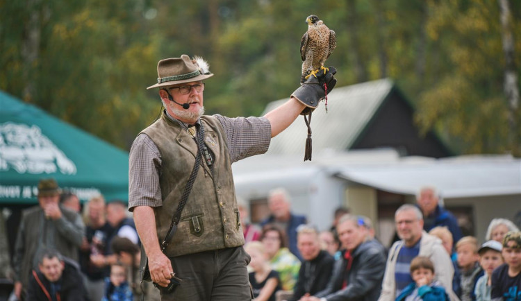 Guláš, sokoly i koncerty nabízí dneska tradiční Den s myslivci v Hradci Králové