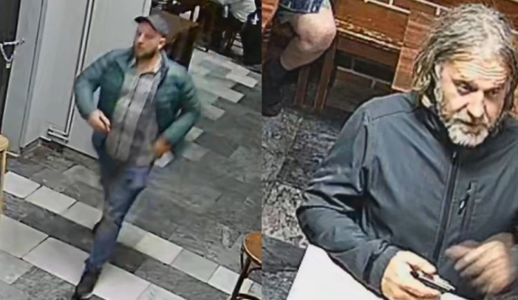 Do restaurace přišli na rychlou limonádu a odešli s cizí peněženkou. Policie hledá dva obratné zloděje